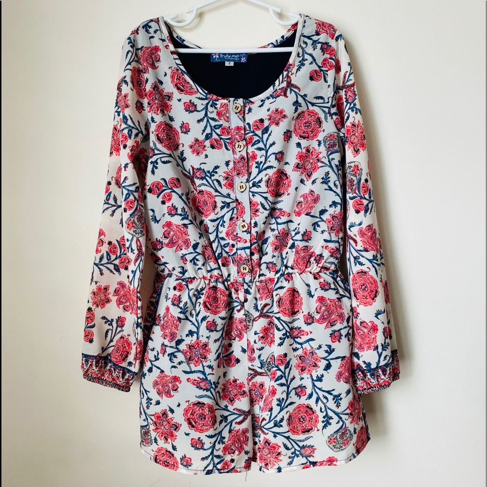 Truly Me Floral Romper
